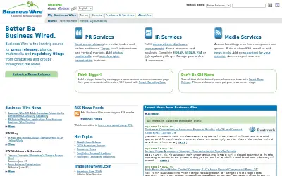 businesswire.com in 2009