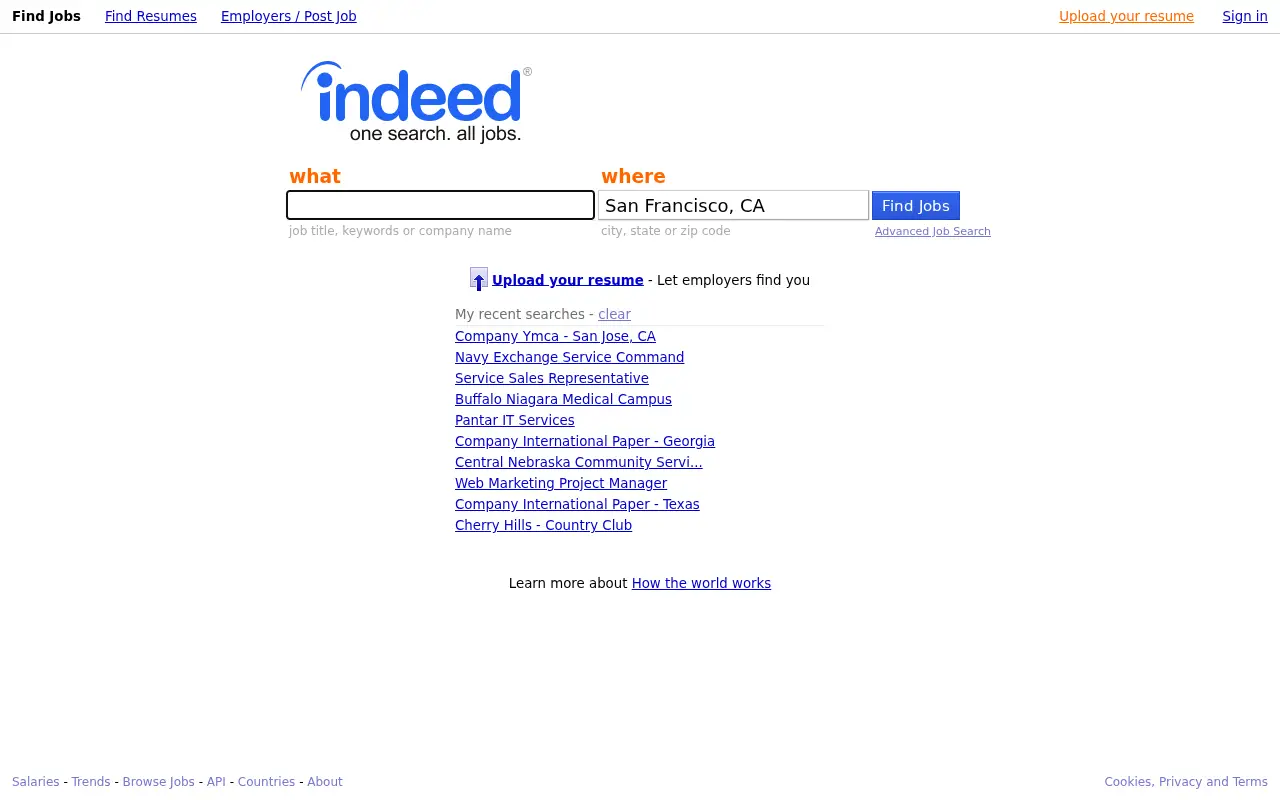 indeed.com in 2015