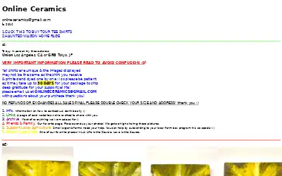 online-ceramics.com in 2018