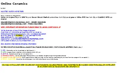 online-ceramics.com on August 21, 2019