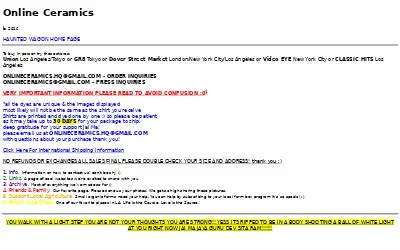 online-ceramics.com in 2021