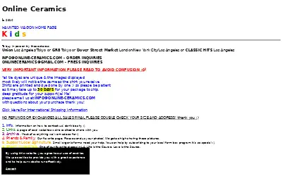 online-ceramics.com in 2023