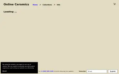 online-ceramics.com in 2025