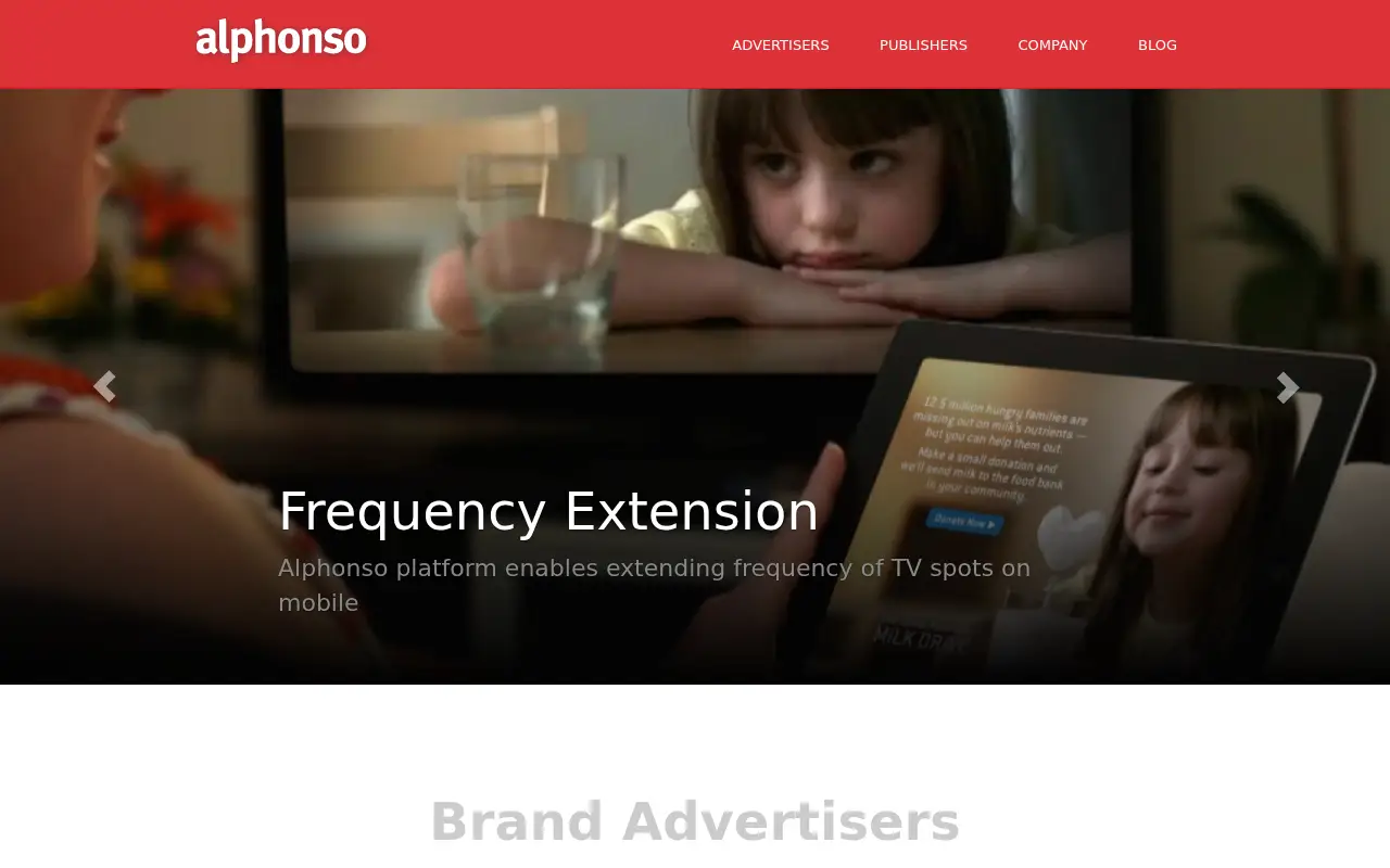 alphonso.tv in 2015