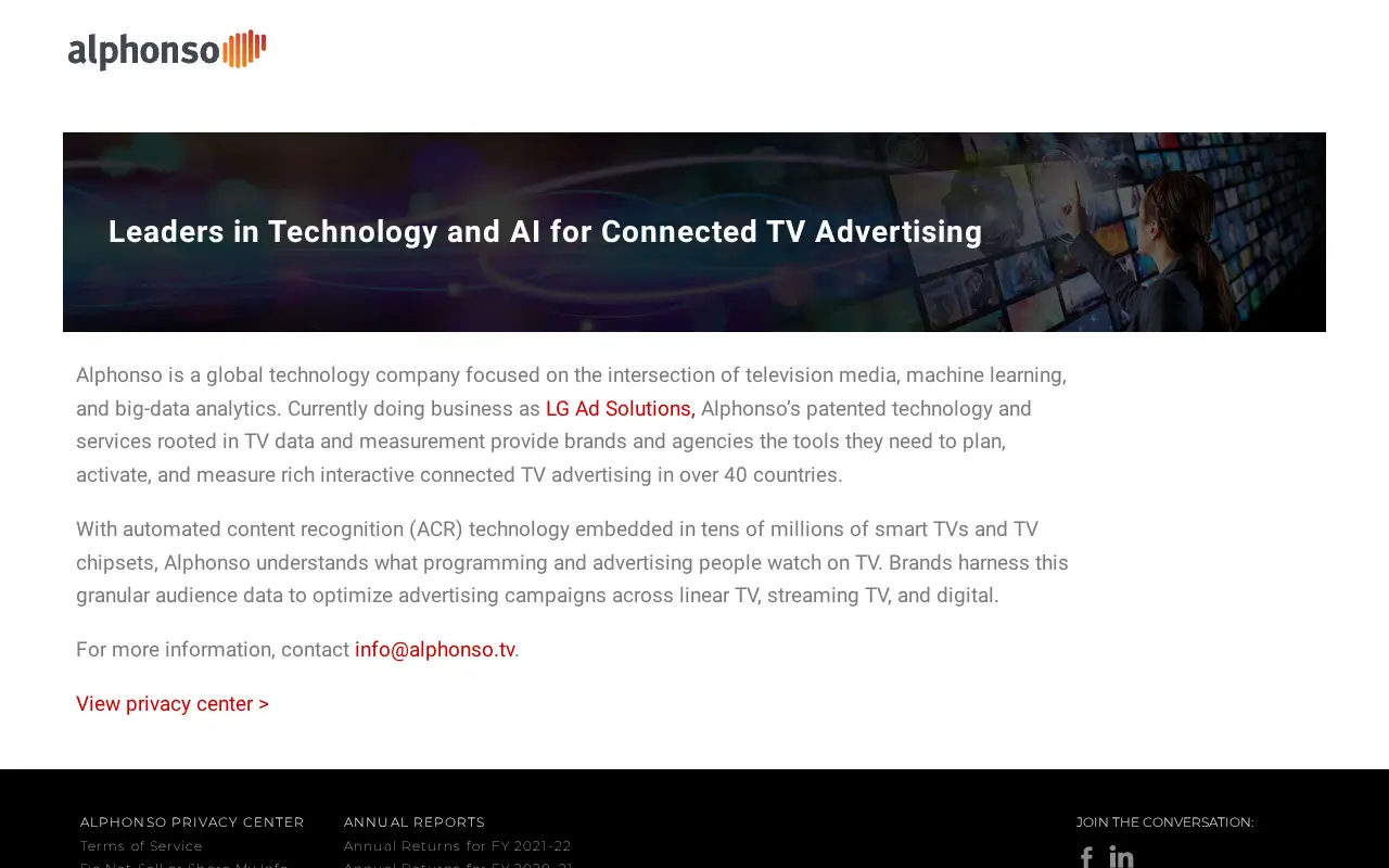 alphonso.tv in 2024