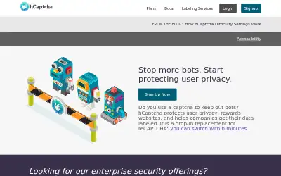 hcaptcha.com in 2021