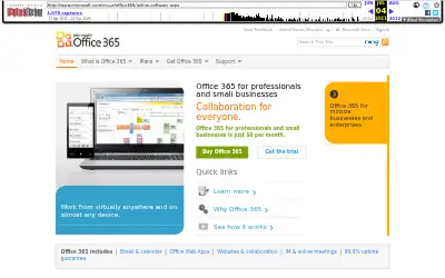 office365.com in 2011