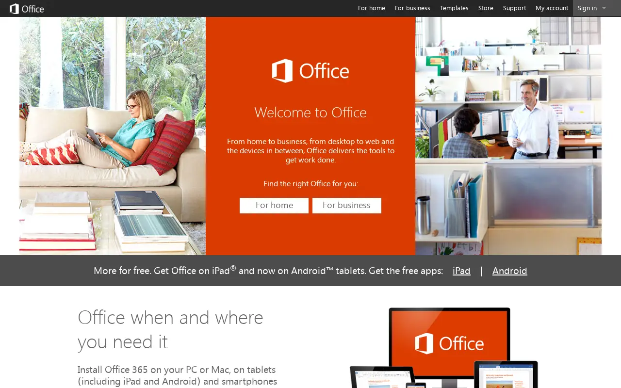office365.com in 2015