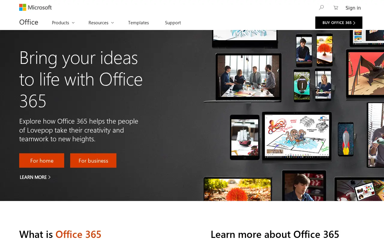 office365.com in 2018