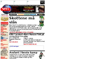 vg.no in 1998