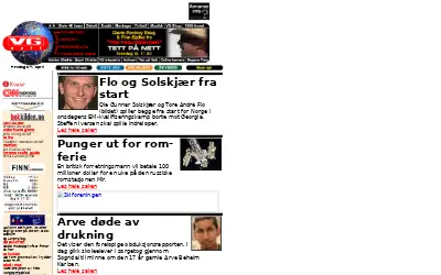 vg.no in 1999