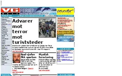 vg.no in 2003