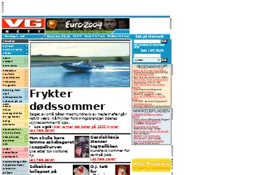 vg.no in 2004