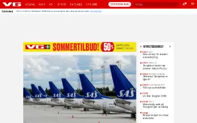 vg.no in 2022