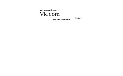 vk.com in 2006