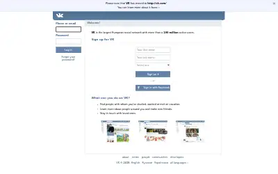 vk.com in 2015