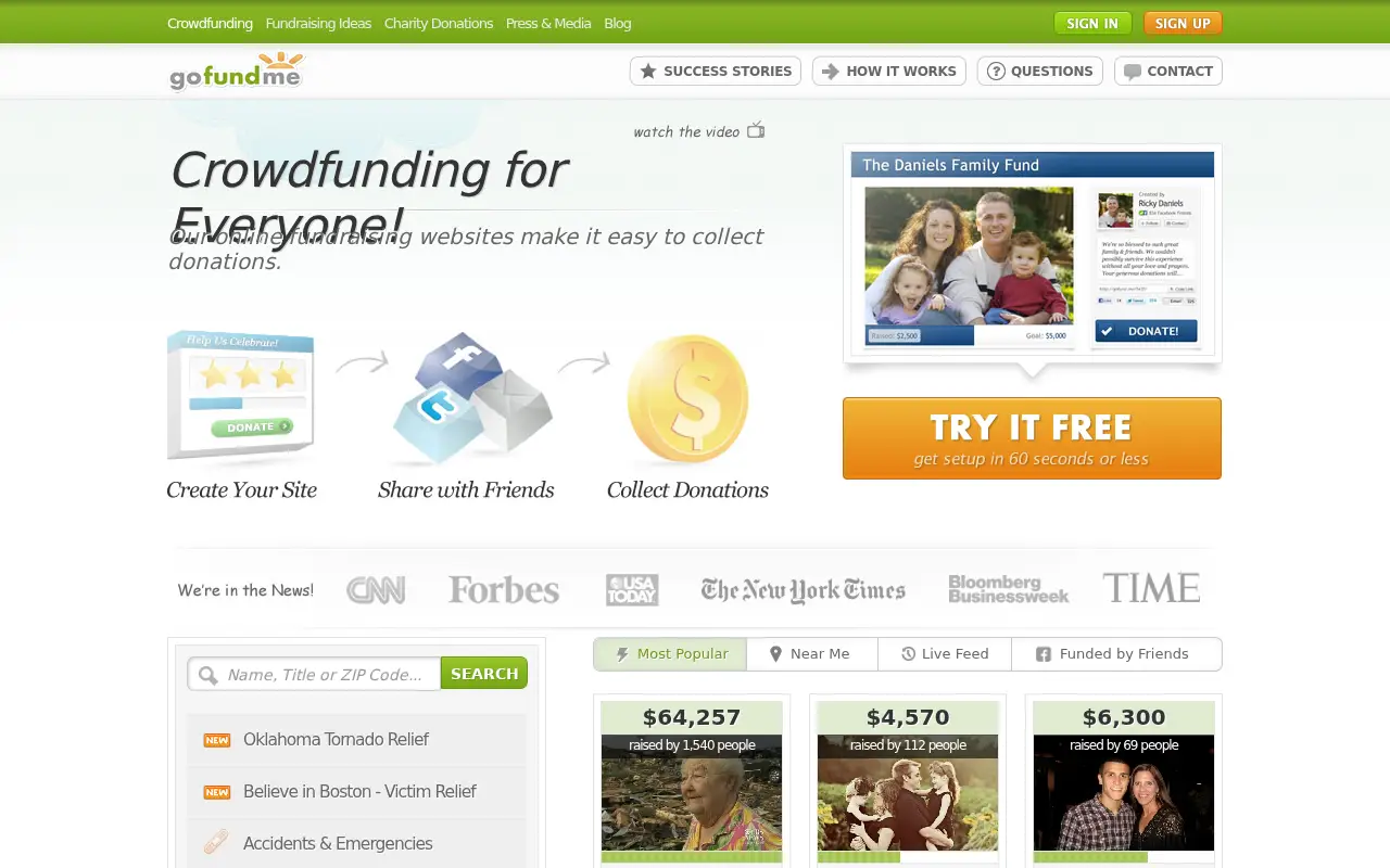 gofundme.com in 2013