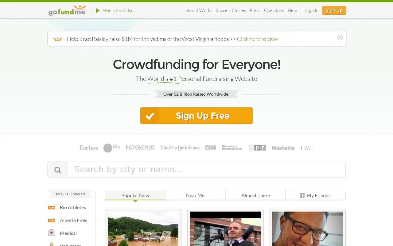 gofundme.com in 2016