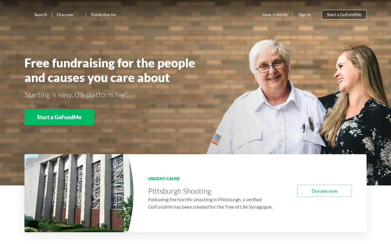 gofundme.com in 2018