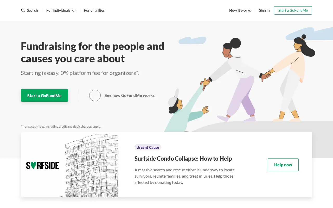 gofundme.com in 2021