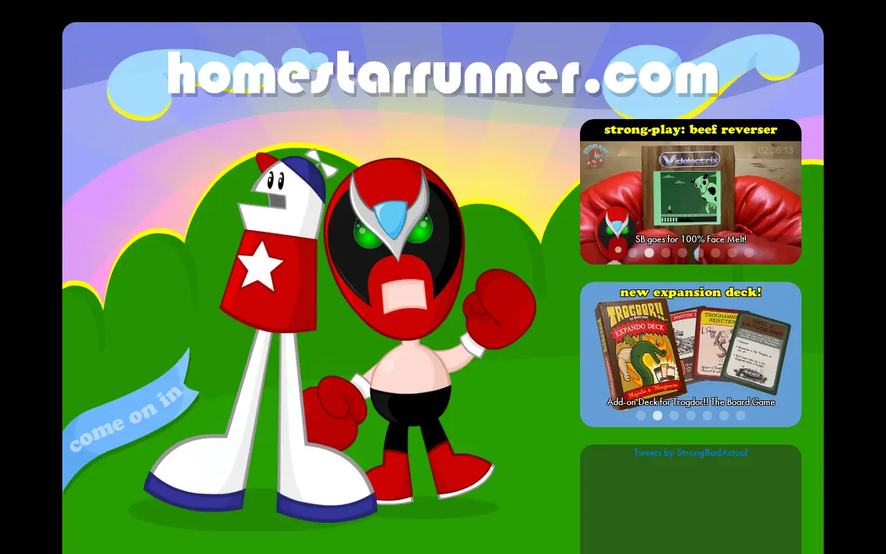 homestarrunner.com in 2022