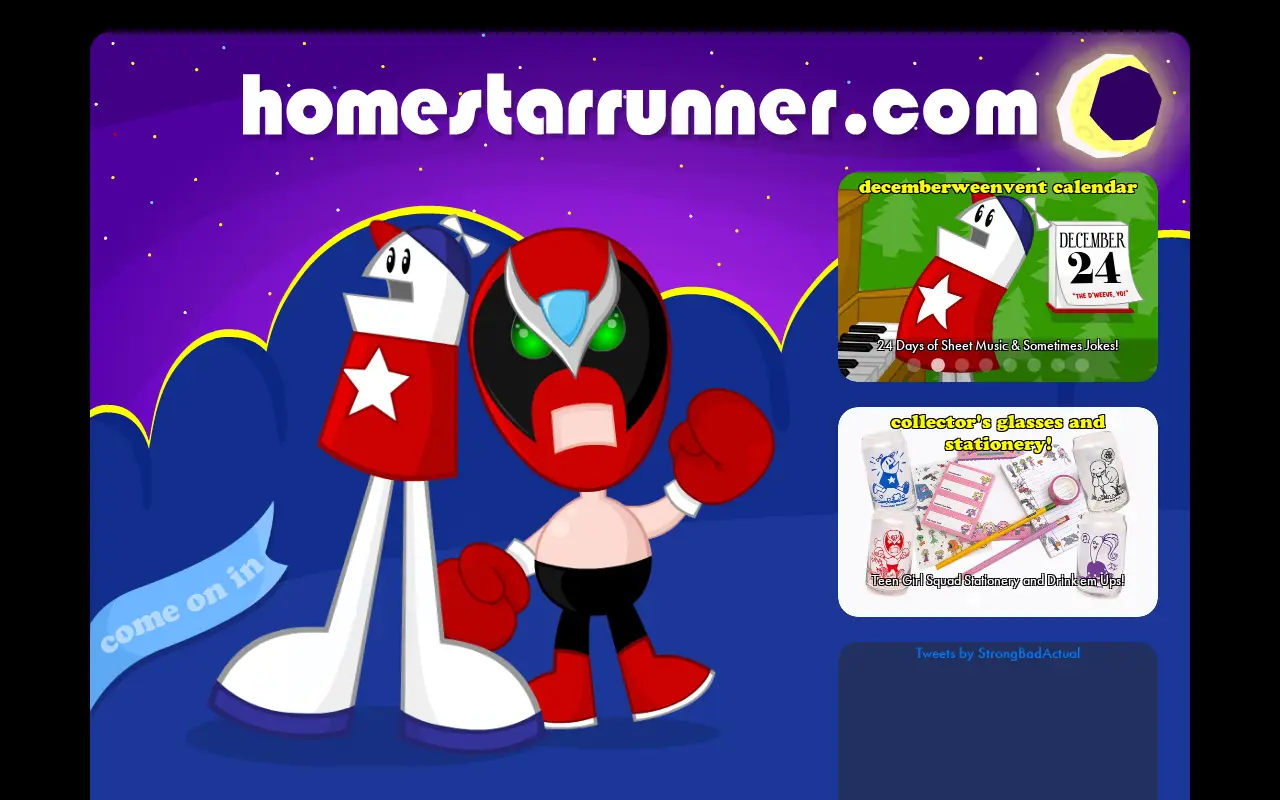 homestarrunner.com in 2023