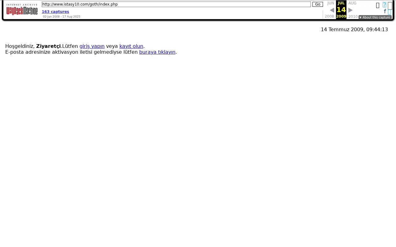 istasy10.com in 2009