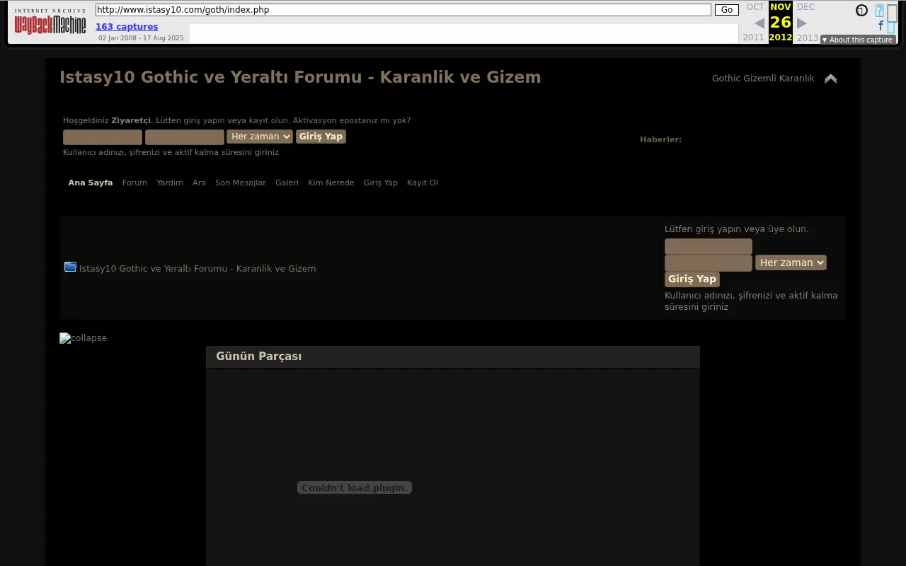istasy10.com on November 26, 2012