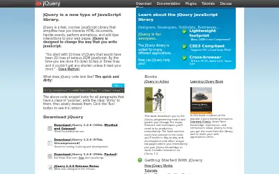 jquery.com in 2008