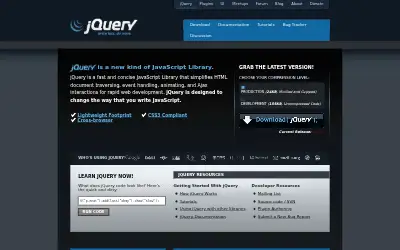jquery.com in 2010