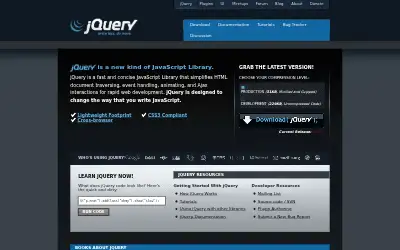jquery.com in 2011