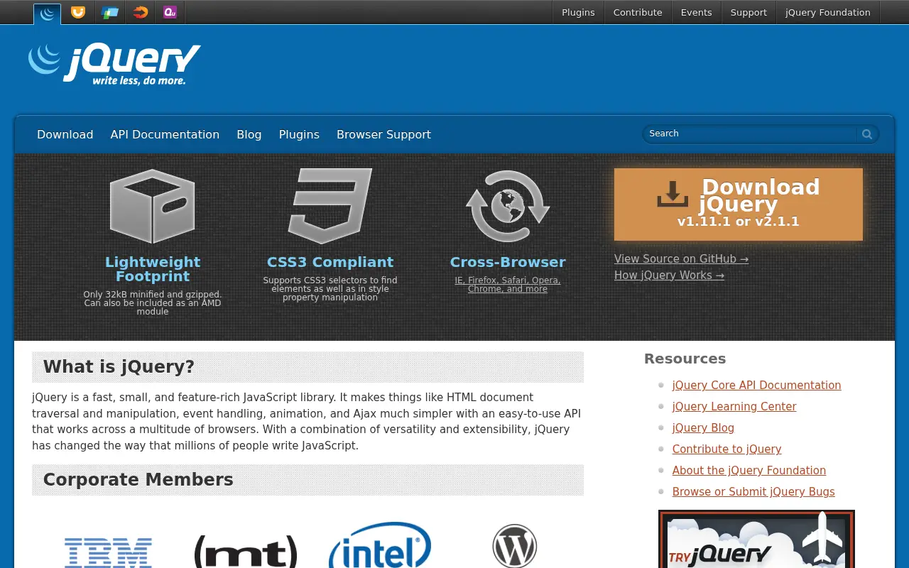 jquery.com on June 30, 2014