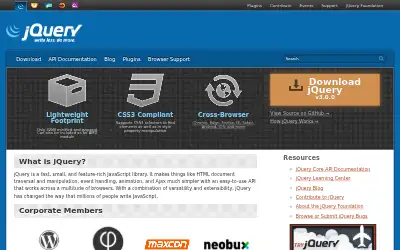 jquery.com in 2016