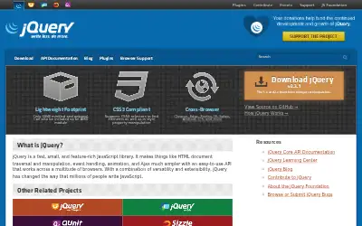 jquery.com in 2018