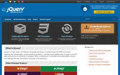 jquery.com in 2019