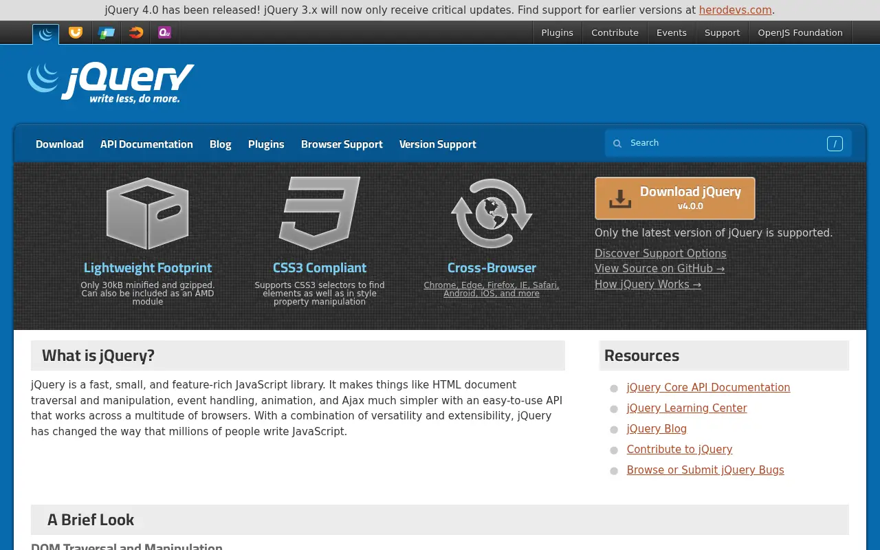 jquery.com in 2026