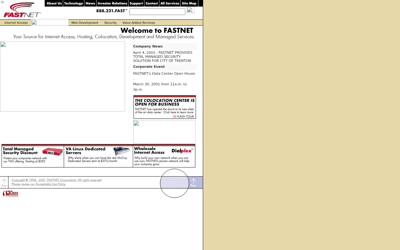 fast.com in 2001