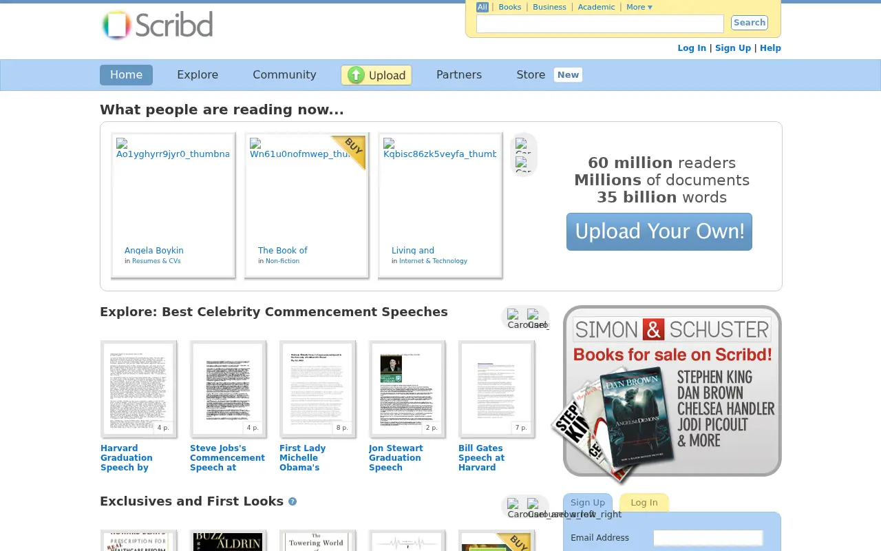 scribd.com in 2009