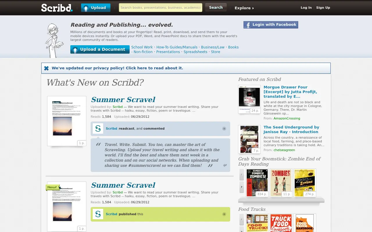 scribd.com in 2012