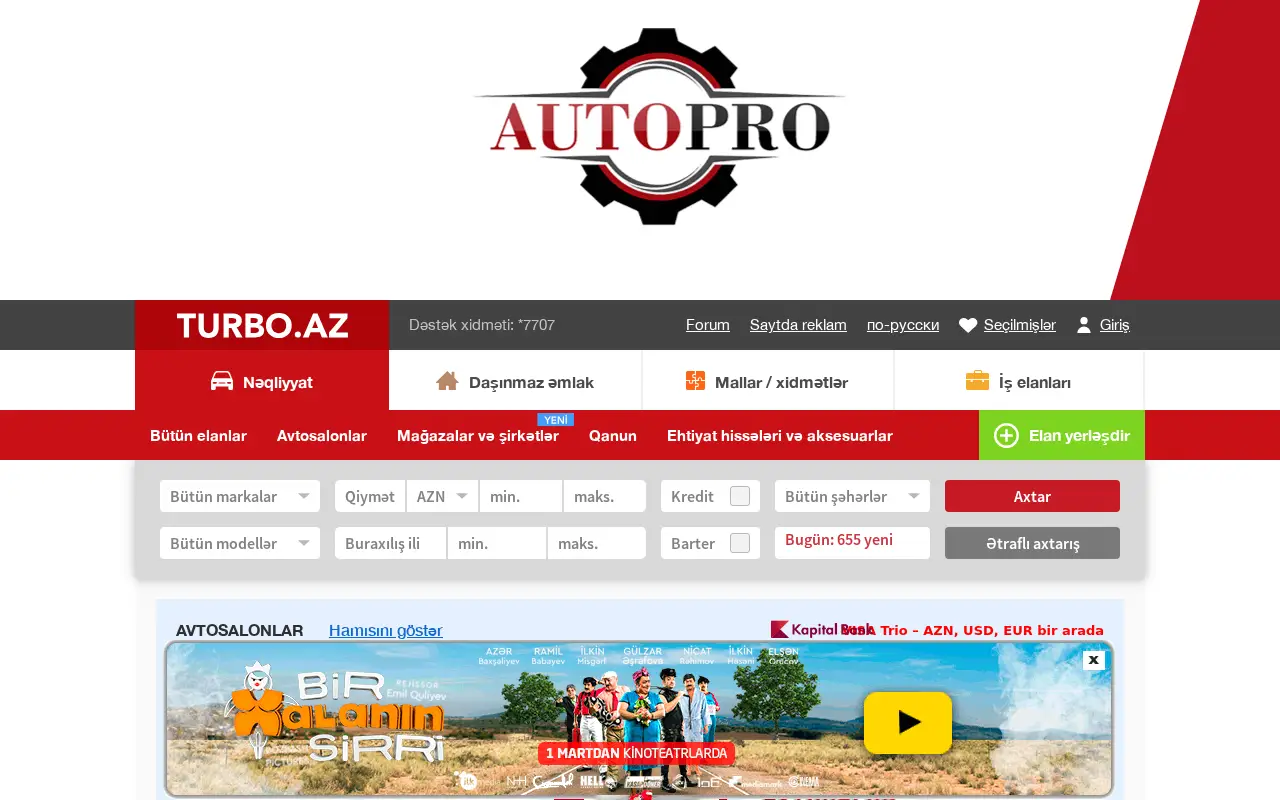 turbo.az in 2018