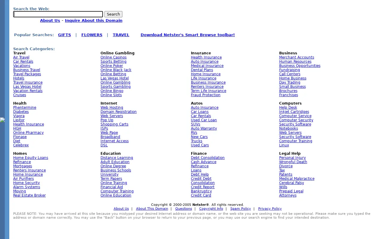 wrestledispute.com in 2005