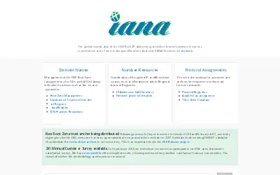 iana.org in 2017