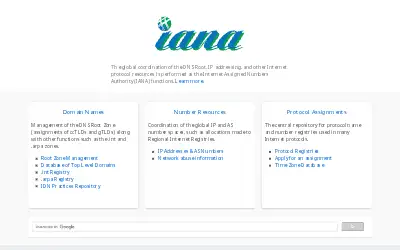 iana.org in 2022