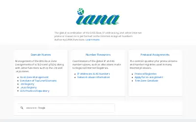 iana.org in 2026