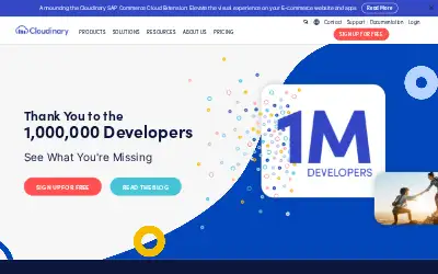 cloudinary.com in 2021