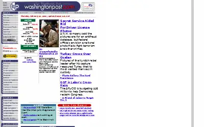 washingtonpost.com in 1999