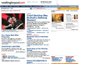 washingtonpost.com in 2005