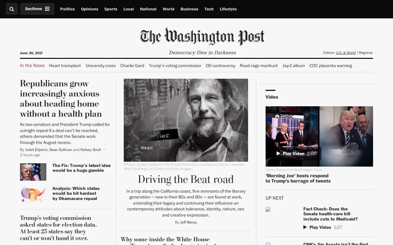 washingtonpost.com in 2017