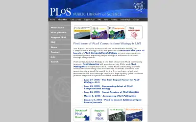 plos.org in 2005