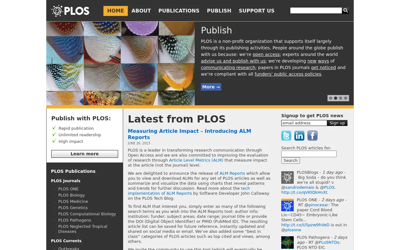 plos.org in 2013